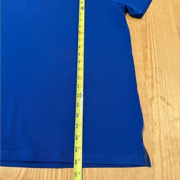 NWT RHONE Delta Pique Polo Self Cooling Navy Blue Men’s XXL Performance Golf (1) - Picture 4 of 9